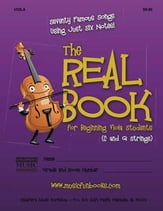 The Real Book for Beginning Viola Students Viola C and G Strings cover